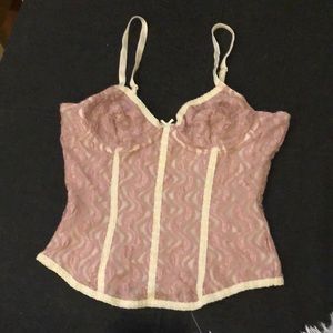 Small lingerie top.